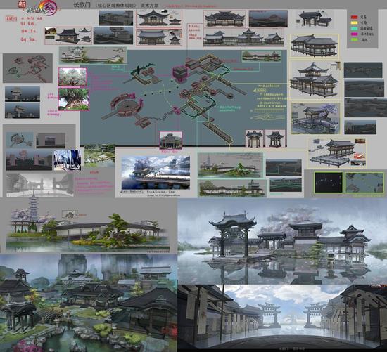 长歌门场景设计