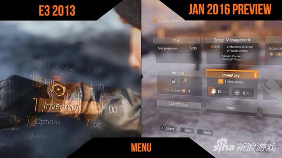 《全境封锁》 - 2016 试玩 vs E3 试玩对比