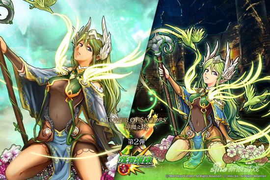 将《神魔之塔》角色绘製成《怪物弹珠》新角色