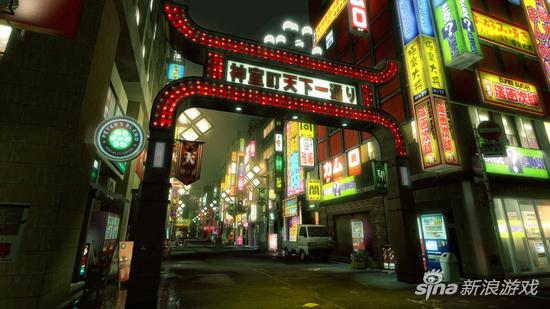 《如龙》系列的主要舞台——神室町