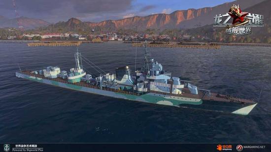 游戏内港口展示