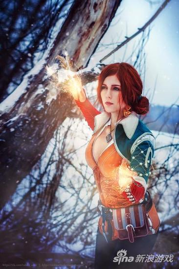 《巫师3》御姐崔西Cosplay