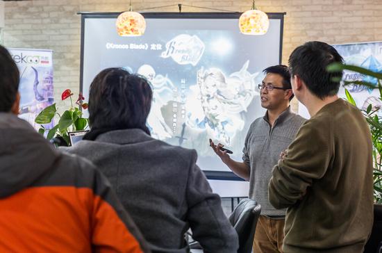 热酷CEO刘勇与现场嘉宾分享海外发行经验