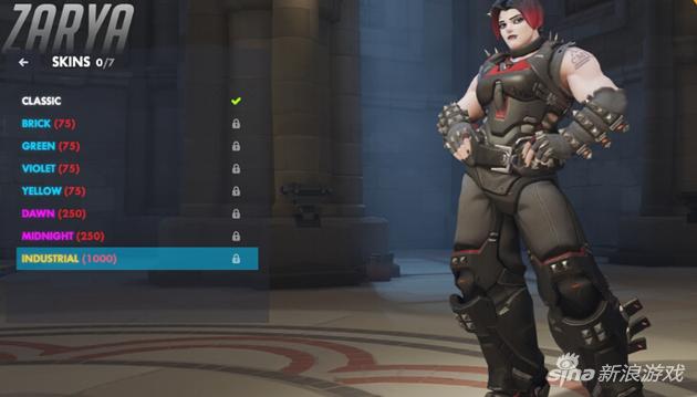 《守望先锋》重金属查莉娅