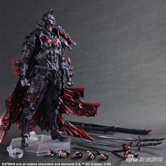 武士道版蝙蝠侠手办