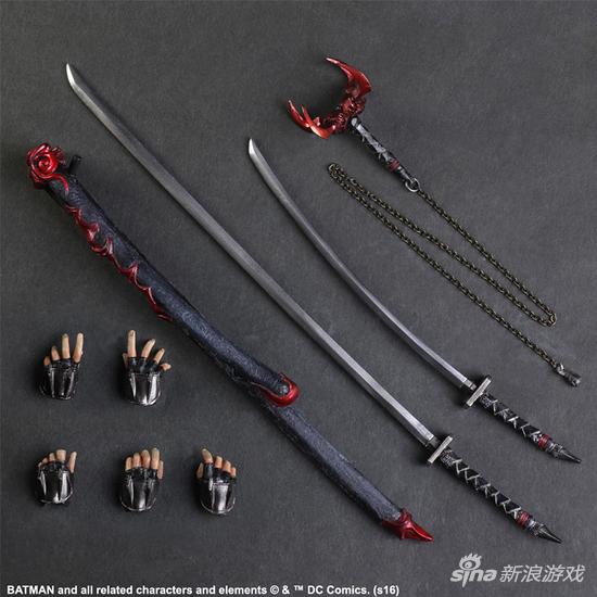 武士道版蝙蝠侠手办