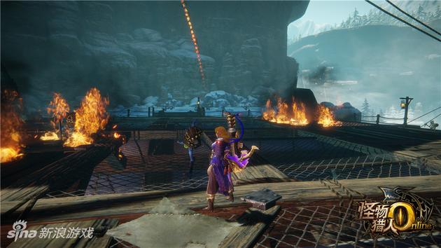 《怪物猎人OL》飞艇空战