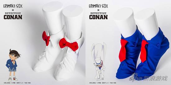 《名侦探柯南》推出主题鞋袜