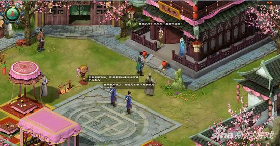 青楼前人头攒动