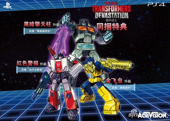 《变形金刚：破坏战士》同捆特典DLC下载卡