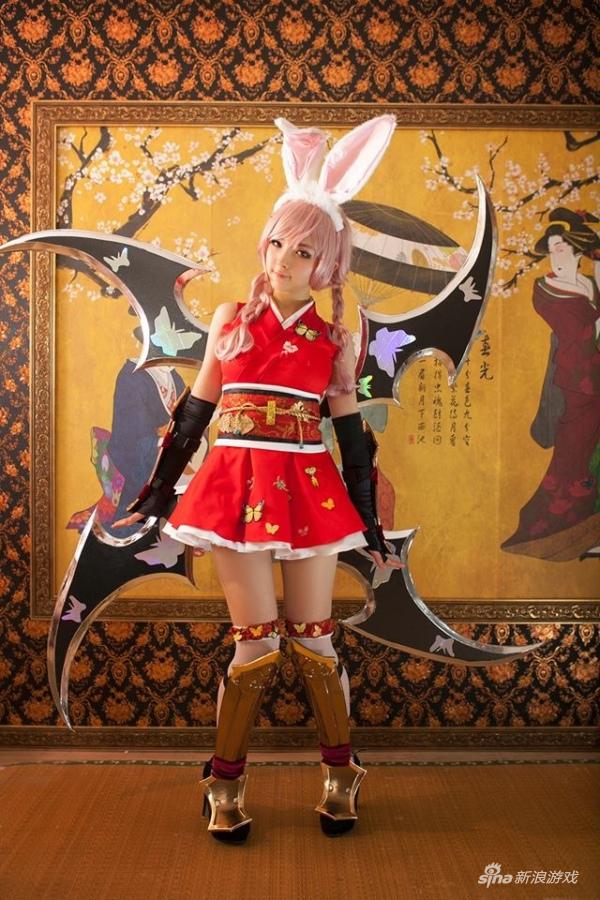 韩cos团队献新作tera新职业兔耳娘萌翻你
