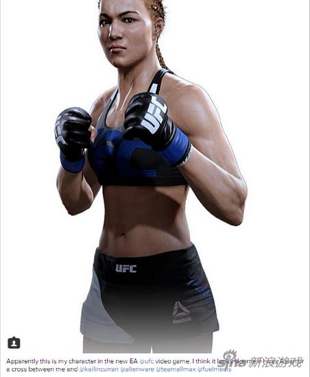 这是我在游戏中的角色，要么是EA把我当成亚洲人了，或者他们把我和其他选手搞混了