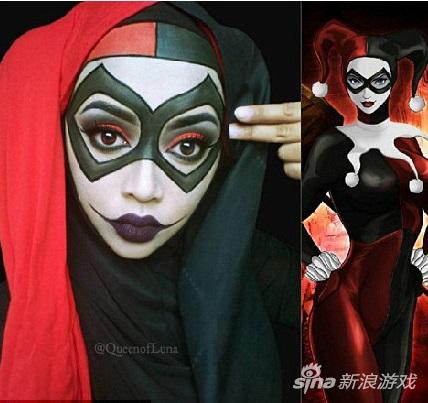 妹子化妆技术碉堡了！