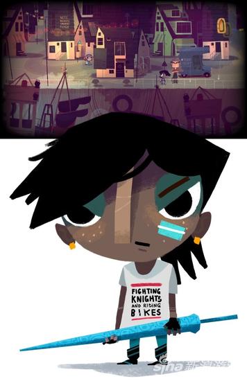 手绘RPG《骑士与单车》