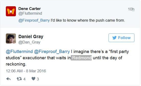 前狮头员工、《神鬼寓言3》制作人Daniel Gray怒斥微软