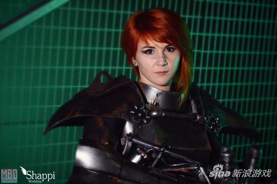 《辐射4》钢铁兄弟会女战士COS