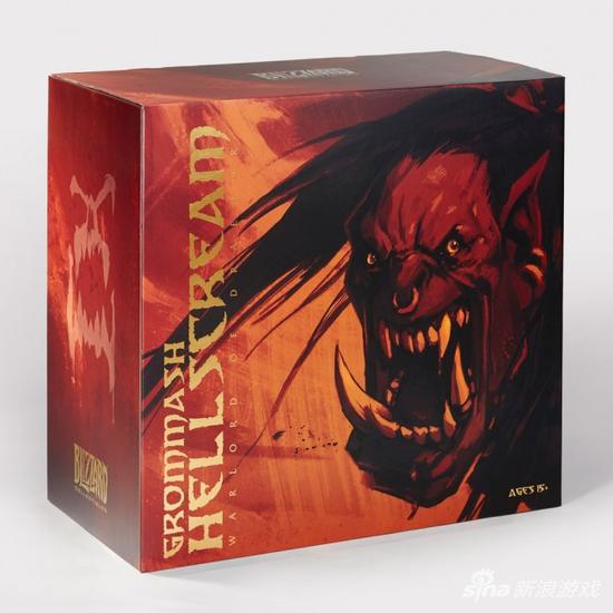 精致限量版魔兽格罗玛什雕像