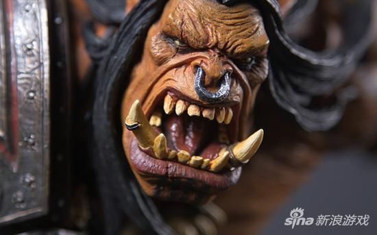 精致限量版魔兽格罗玛什雕像