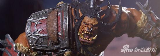 精致限量版魔兽格罗玛什雕像