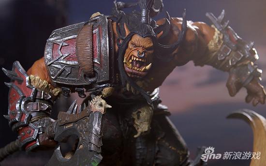 精致限量版魔兽格罗玛什雕像