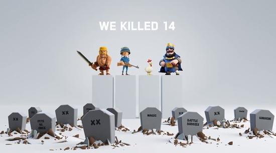 在光鲜亮丽的背后，有 14 款游戏专案胎死腹中