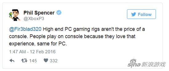 玩家们喜欢在主机上玩游戏是因为他们喜欢主机体验