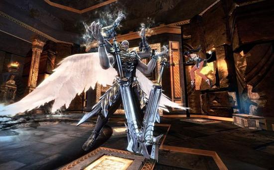 在全新的战役关卡“闇月神殿”中，玩家将对抗远古的守护者—古代格里斯贝恩