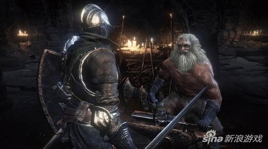 魂1中的铁匠大爷安德烈