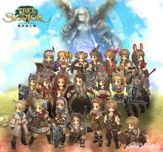 《救世之树》台服年内上市，游戏中海量特色职业是该作的一大亮点