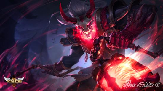 LOL腥红之月锤石皮肤原画