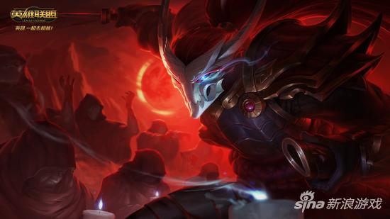 LOL腥红之月亚索原画