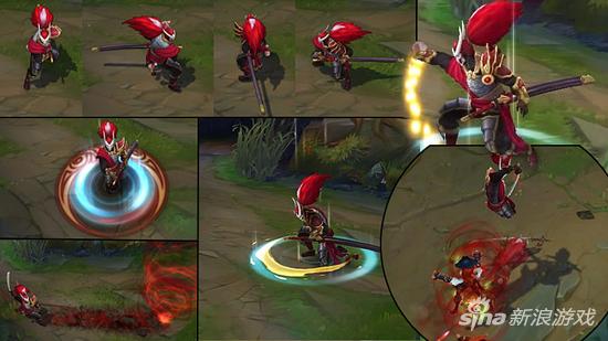 LOL腥红之月亚索截图