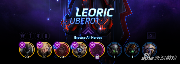 《风暴英雄》快速寻找英雄