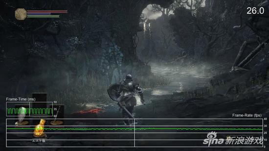《黑暗之魂3》Xbox One版帧率测试