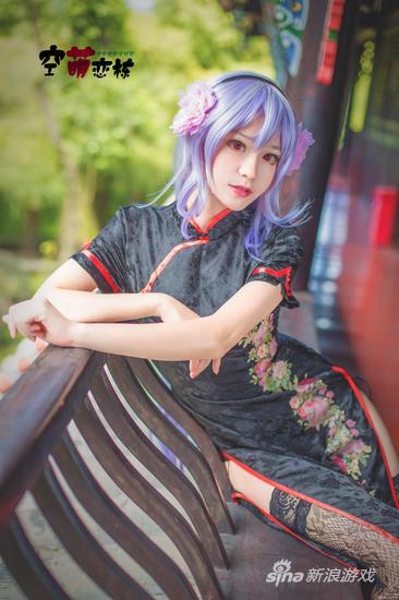 旗袍黑丝开到腰空萌恋栋花一弱音旗袍福利