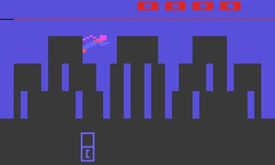 第一款《超人》游戏的画面