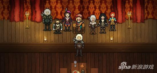 像素版《巫师3》