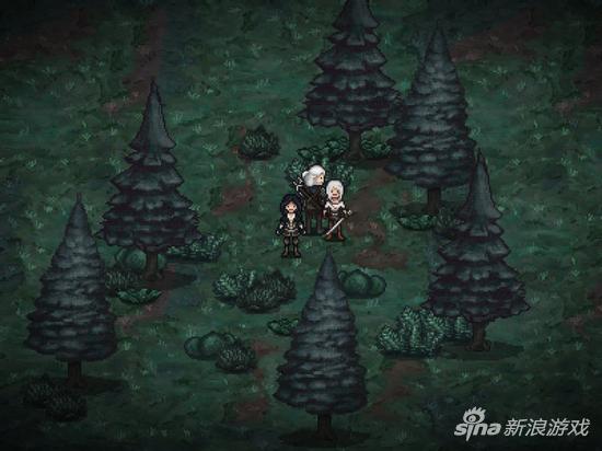 像素版《巫师3》