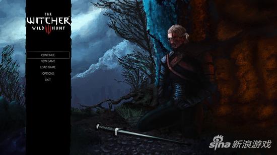 像素版《巫师3》