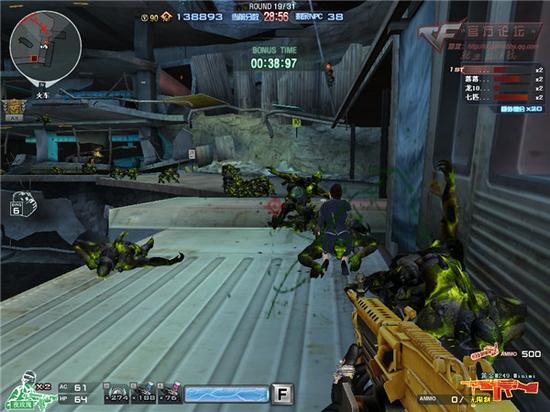 cf挑战模式经典地图巨人城废墟 困难模式通关技巧