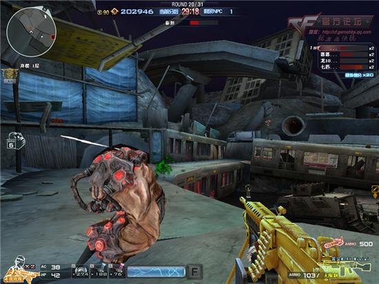 cf挑战模式经典地图巨人城废墟 困难模式通关技巧