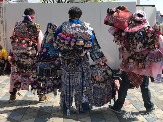 μ'sic Forever场外LLer高能装扮