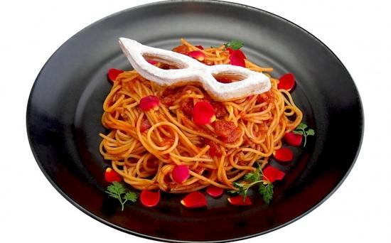 其中还有这个假面意粉……