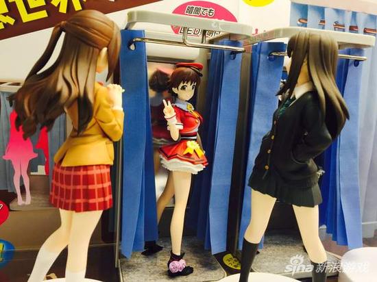 多摆几个更衣室更有味道！