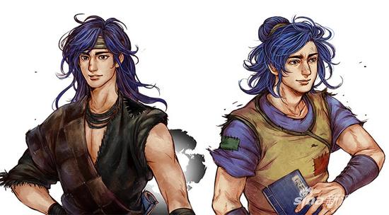 左为《侠客风云传前传》右为《侠客风云传》