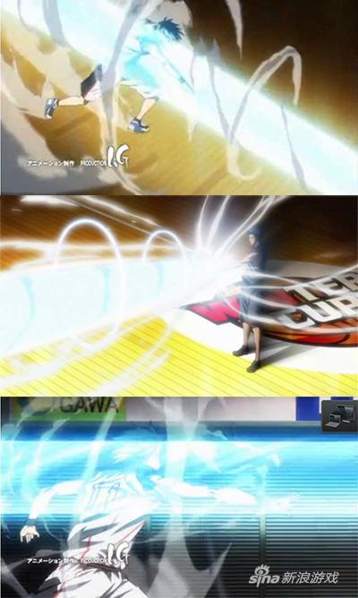 黑子的篮球中的夸张画面