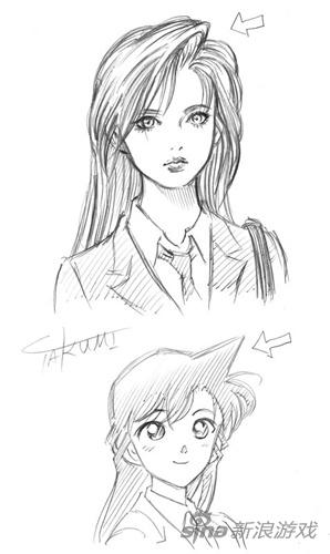 小兰姐姐的发型演变