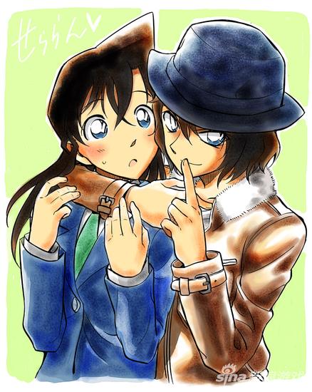 青山刚昌也偷懒 11区画师讲解小兰尖角发型的真相