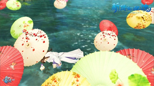 停留在杨梦言回忆中的冷月心，美得犹如一幅画。