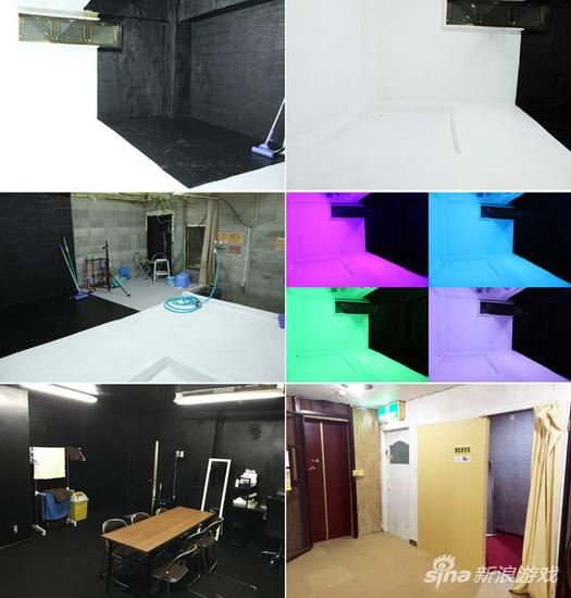这样子的摄影棚感觉好专业的说